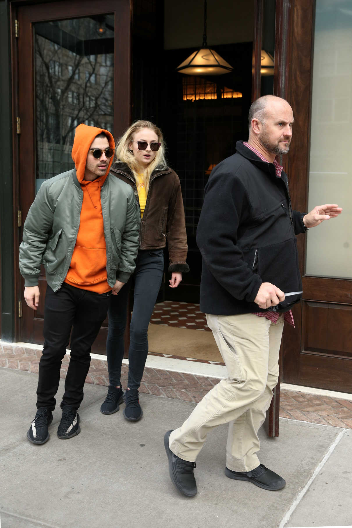 Sophie Turner Leaves the Greenwich Hotel in Tribeca With Her Boyfriend Joe Jonas 03/03/2017-5