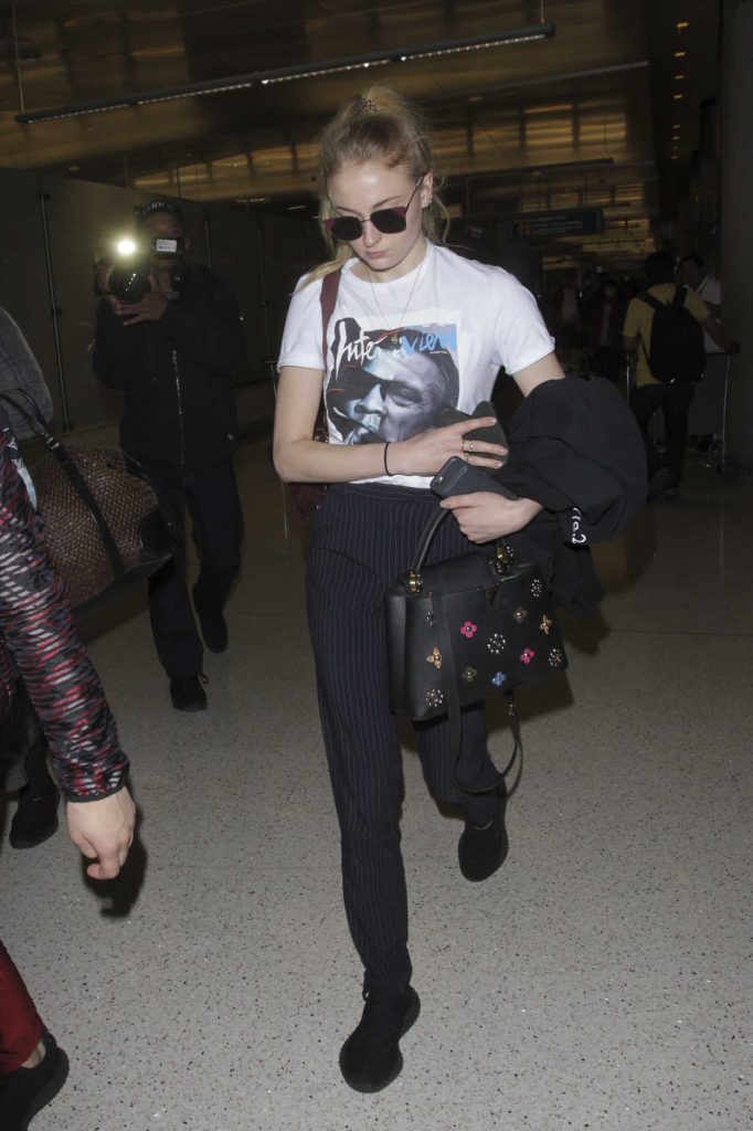 Sophie Turner Was Spotted at LAX Airport With Her Boyfriend Joe Jonas 03/05/2017-1