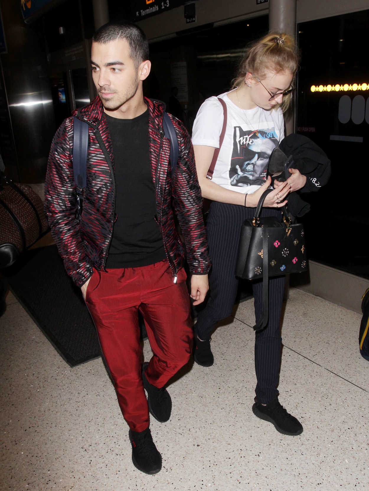 Sophie Turner Was Spotted at LAX Airport With Her Boyfriend Joe Jonas 03/05/2017-4