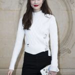 Sui He at the Christian Dior Show During the Paris Fashion Week 03/03/2017