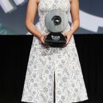 America Ferrera at the 2017 National Association of Broadcasters Convention in Las Vegas 04/24/2017