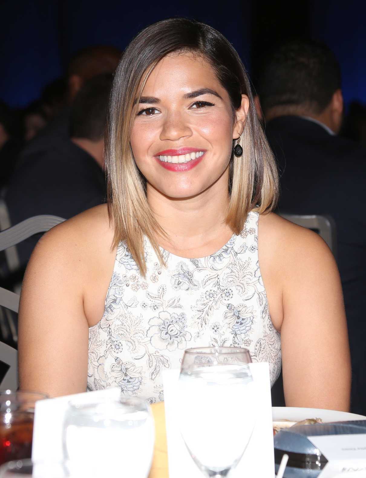 America Ferrera at the 2017 National Association of Broadcasters Convention in Las Vegas 04/24/2017-5