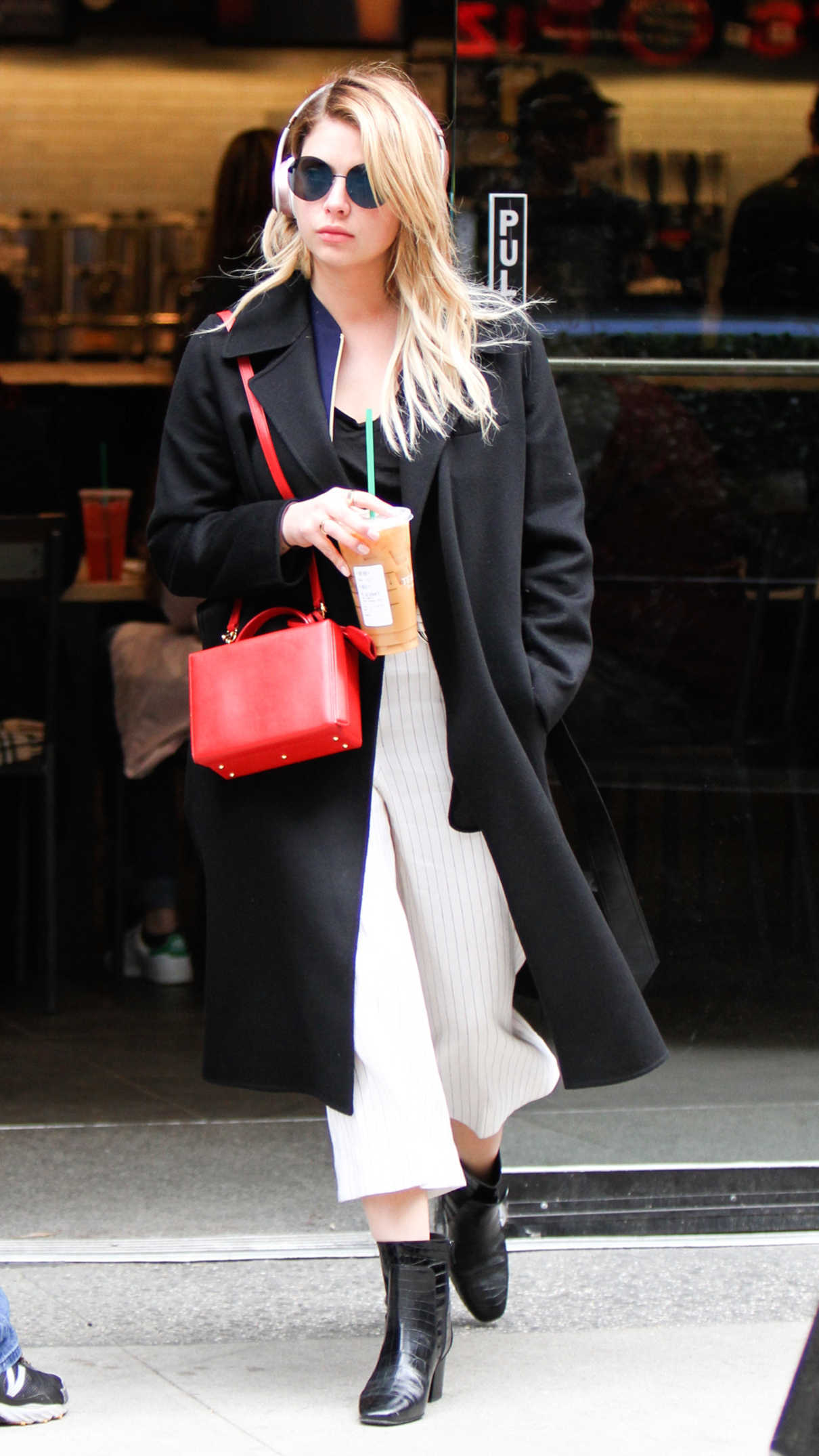 Ashley Benson Leaves Starbucks in Midtown Manhattan, NY 04/19/2017-2