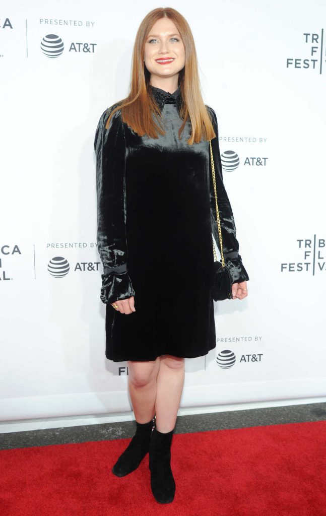 Bonnie Wright at the Clive Davis: The Soundtrack of Our Lives Premiere During the Tribeca Film Festival in New York 04/19/2017-1