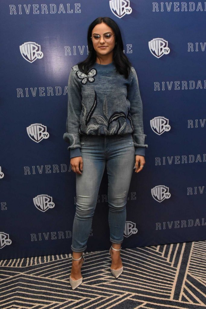 Camila Mendes at the Riverdale TV Series Photocall in Mexico City 04/06/2017-1
