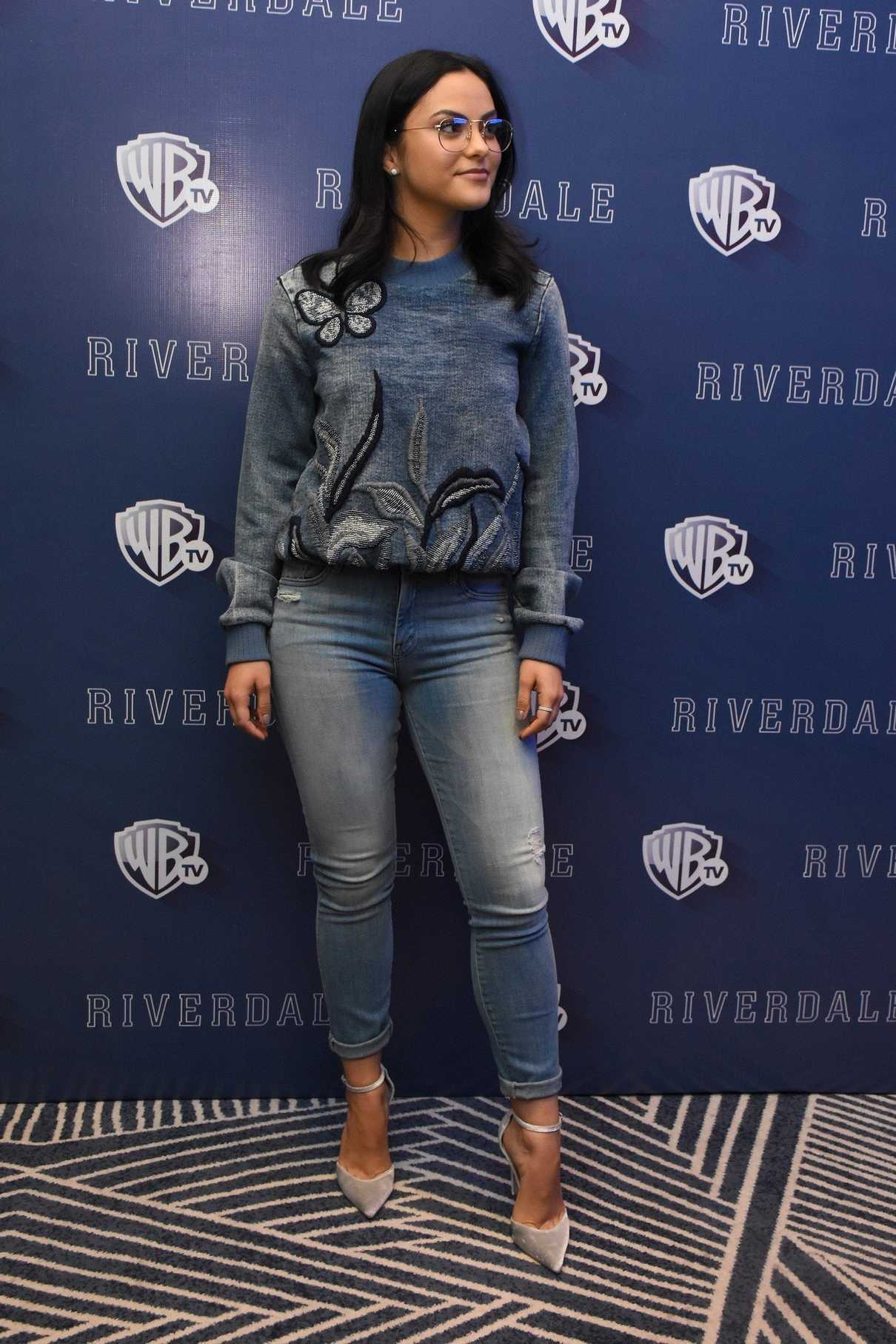 Camila Mendes at the Riverdale TV Series Photocall in Mexico City 04/06/2017-2