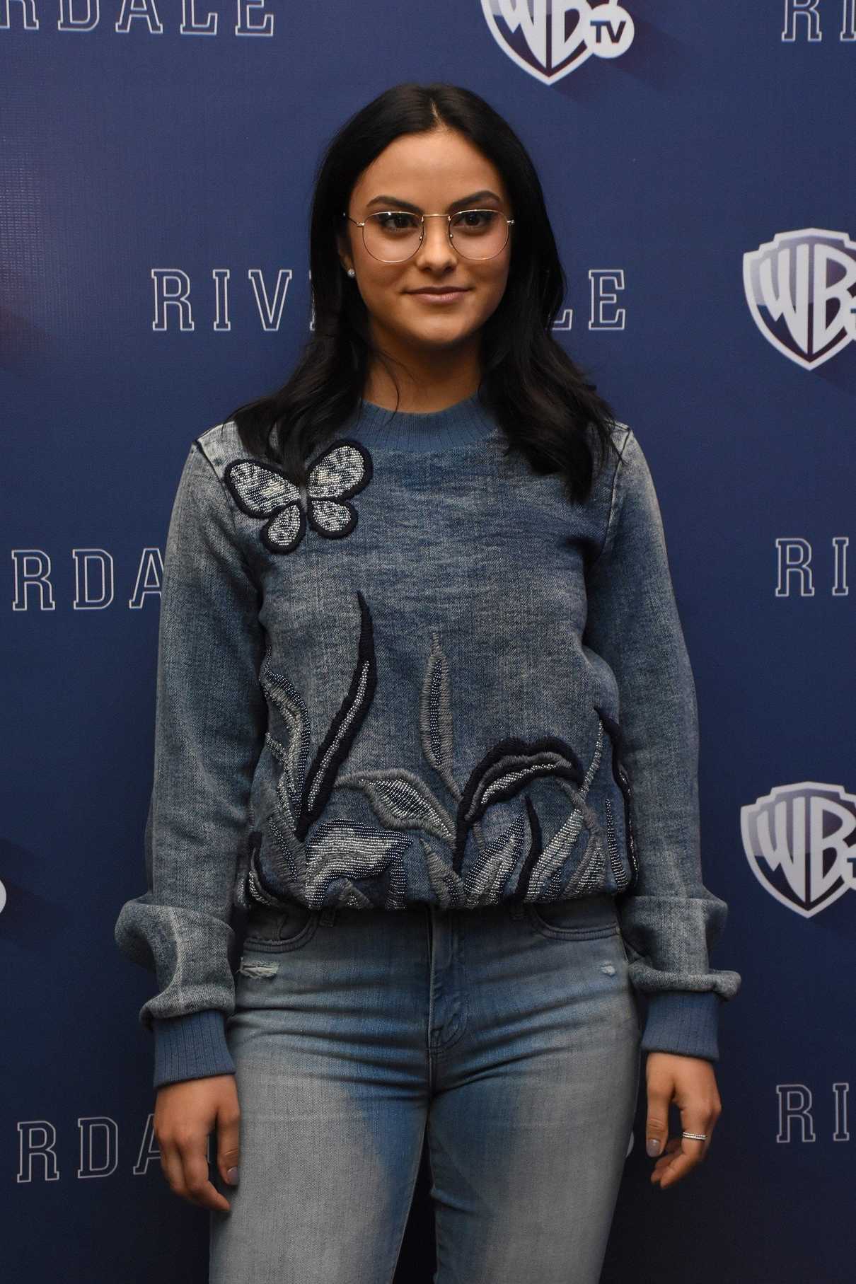 Camila Mendes at the Riverdale TV Series Photocall in Mexico City 04/06/2017-3