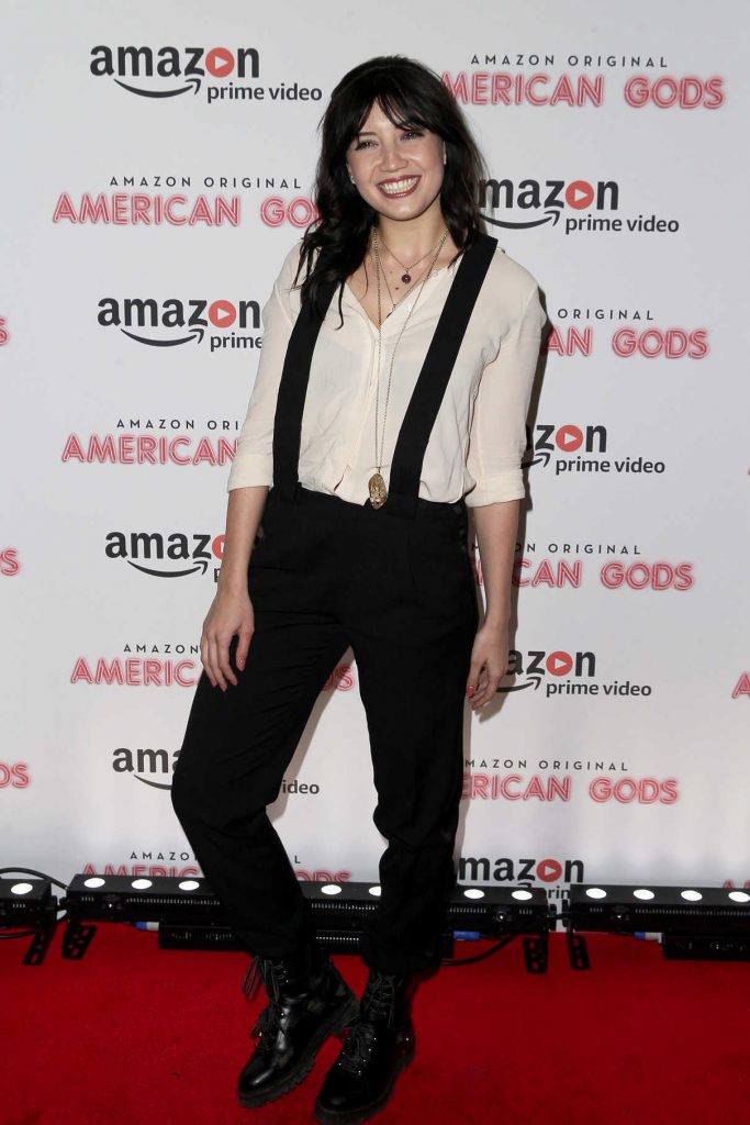 Daisy Lowe at the American Gods TV Show Premiere in London 04/06/2017-1