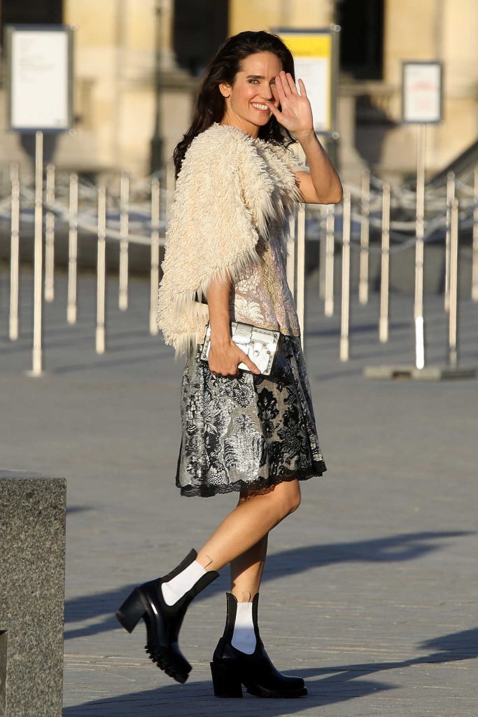 Jennifer Connelly at the Louis Vuitton Dinner Party at the Louvre in