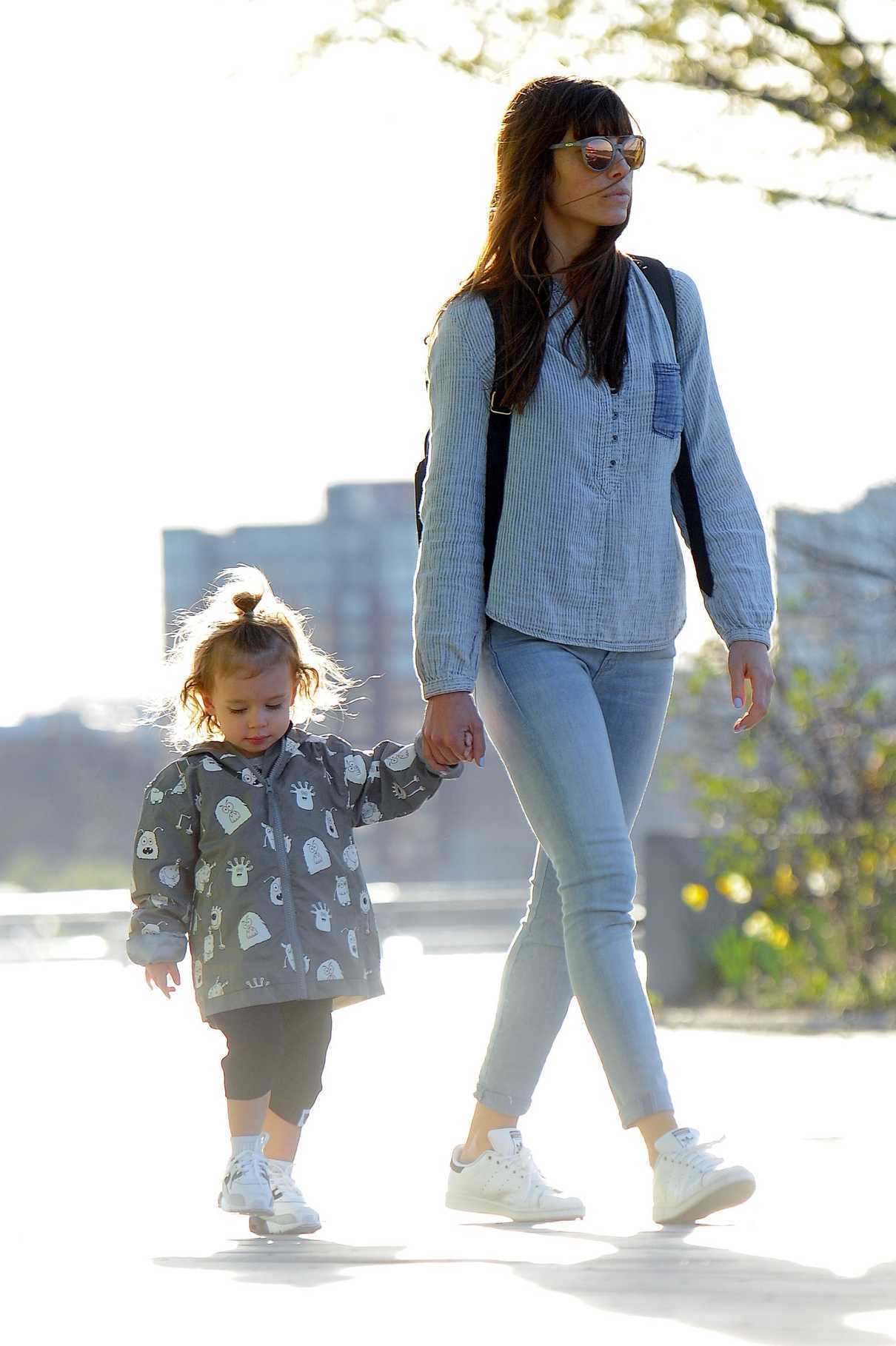 Jessica Biel Was Seen at Chelsea Piers in New York 04/17/2017-3