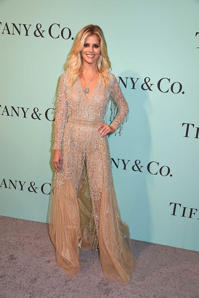 Lala Rudge at the Tiffany and Co. 2017 Blue Book Collection Gala in New York City 04/21/2017-1