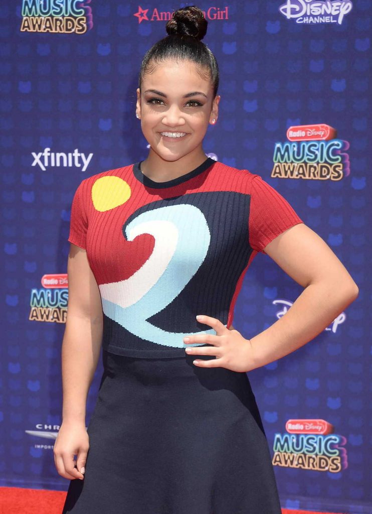 Laurie Hernandez at the 2017 Radio Disney Music Awards in Los Angeles 04/29/2017-2