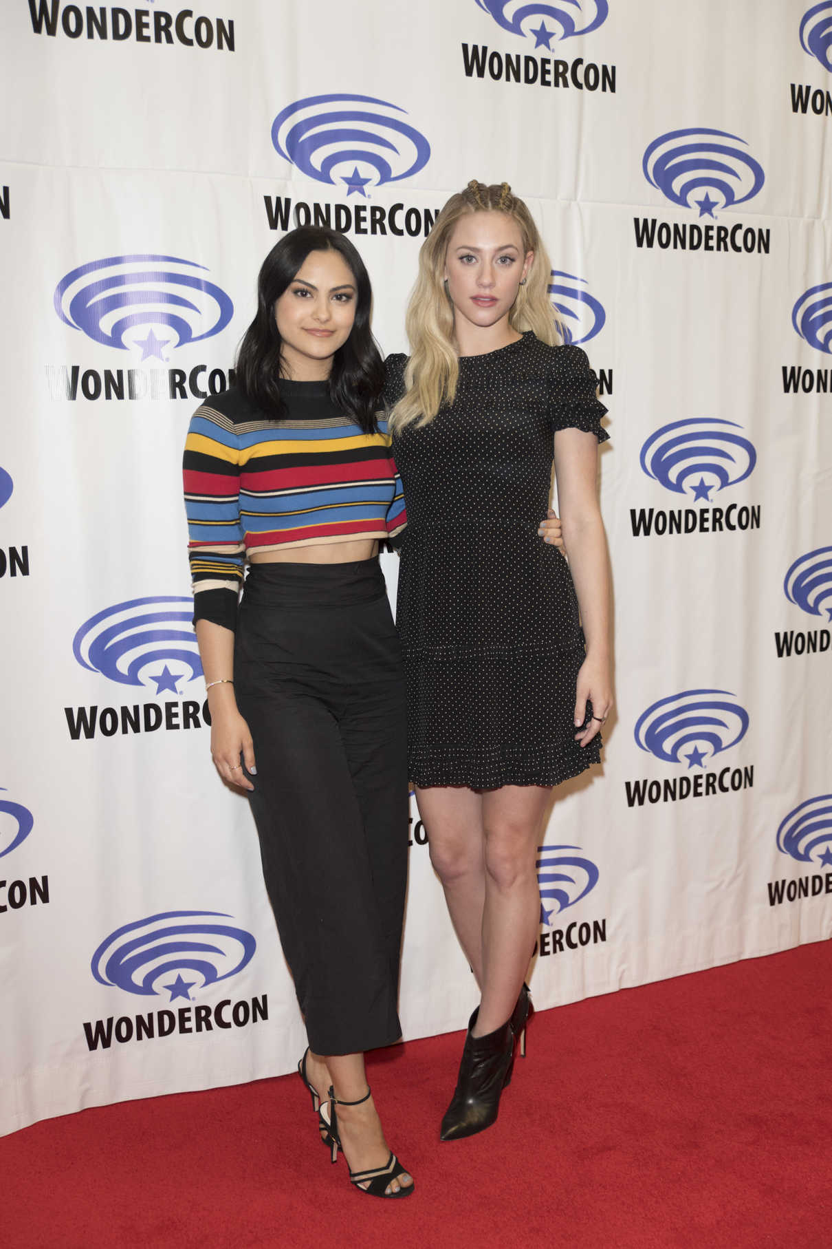 Lili Reinhart at the Riverdale Press Room at WonderCon in Anaheim 04/01/2017-3