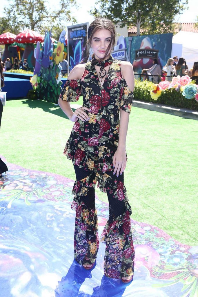 Lilimar Hernandez Arrives at the Smurfs: The Lost Village Premiere in Los Angeles 04/01/2017-1