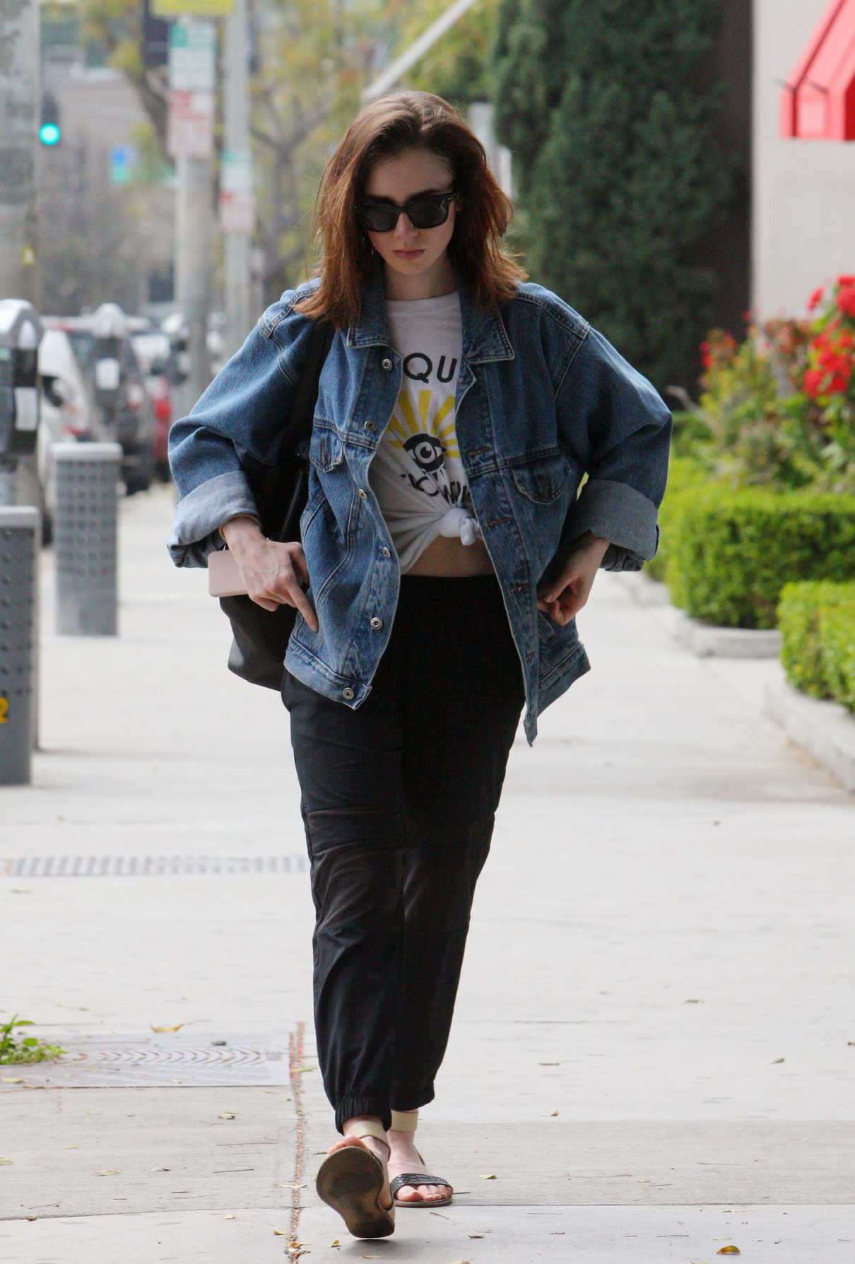 Lily Collins Was Seen Out in Beverly Hills 04/08/2017-3