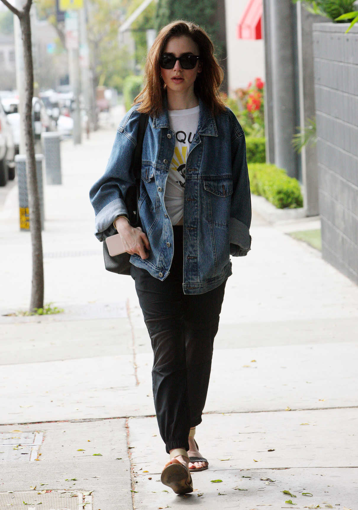 Lily Collins Was Seen Out in Beverly Hills 04/08/2017-4