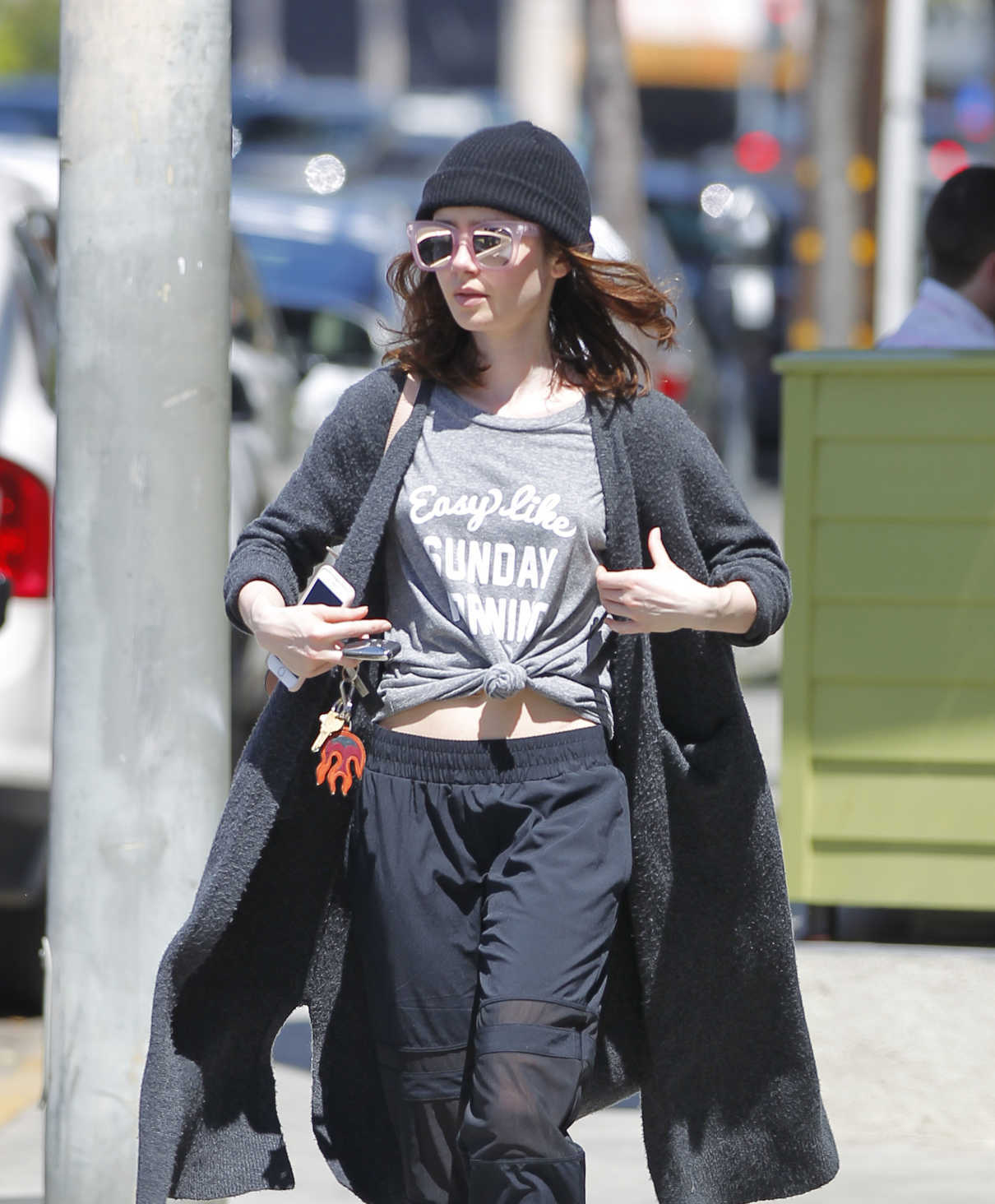 Lily Collins Was Seen Out in LA 04/02/2017-4