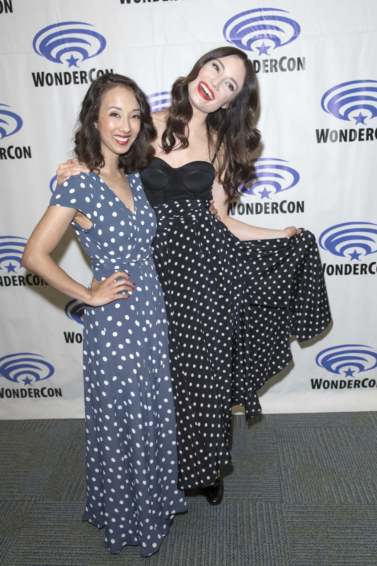 Mallory Jansen at Agents of Shield Press Room at WonderCon in Anaheim 04/01/2017-2