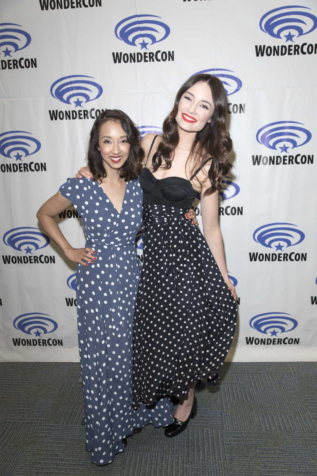 Mallory Jansen at Agents of Shield Press Room at WonderCon in Anaheim 04/01/2017-3