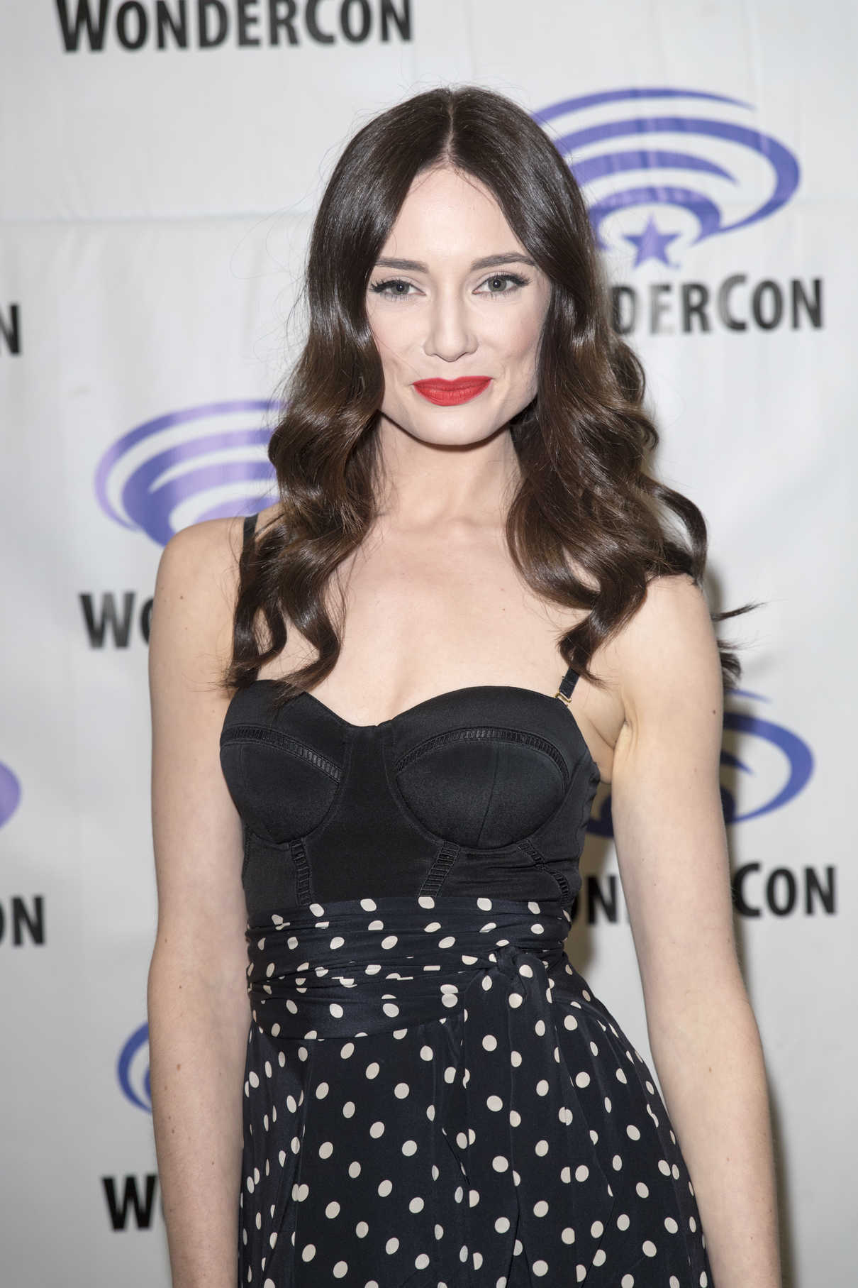 Mallory Jansen at Agents of Shield Press Room at WonderCon in Anaheim 04/01/2017-4
