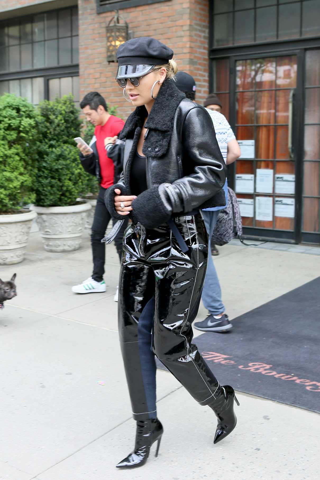 Rita Ora Was Seen Out in New York in an All Black 04/27/2017-5