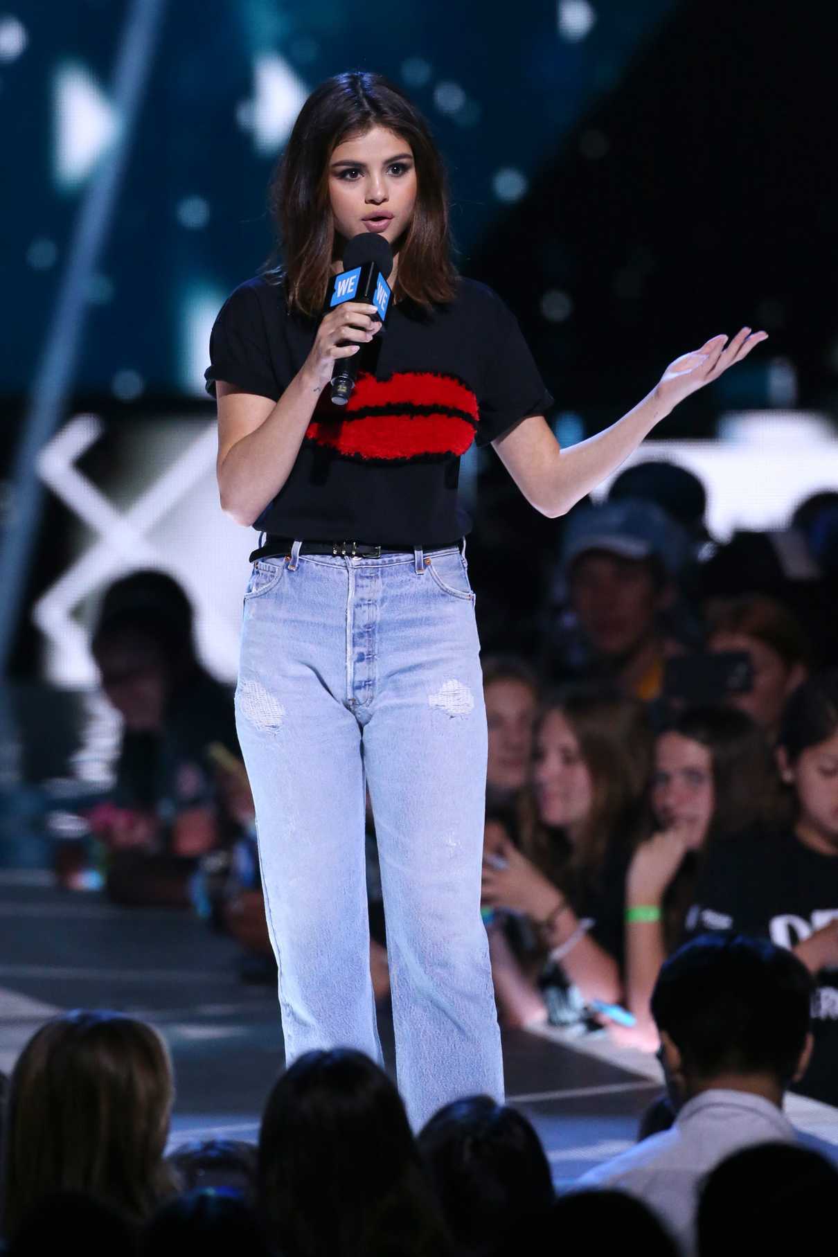 Selena Gomez at WE Day California in Los Angeles 04/27/2017-3