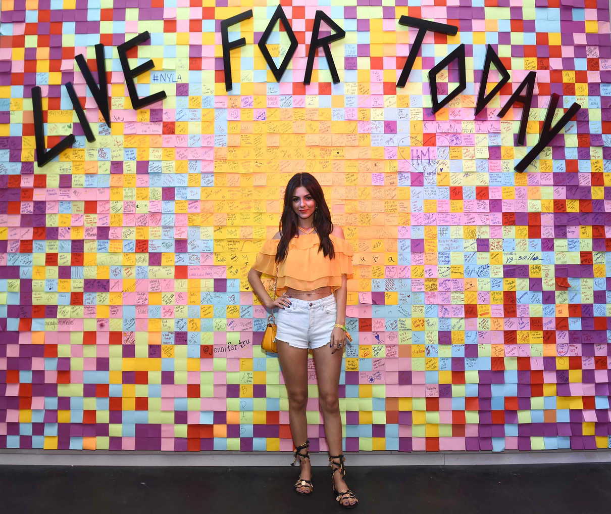 Victoria Justice Attends H&M Loves Coachella Tent During the Coachella Valley Music and Arts Festival in Indio 04/14/2017-5