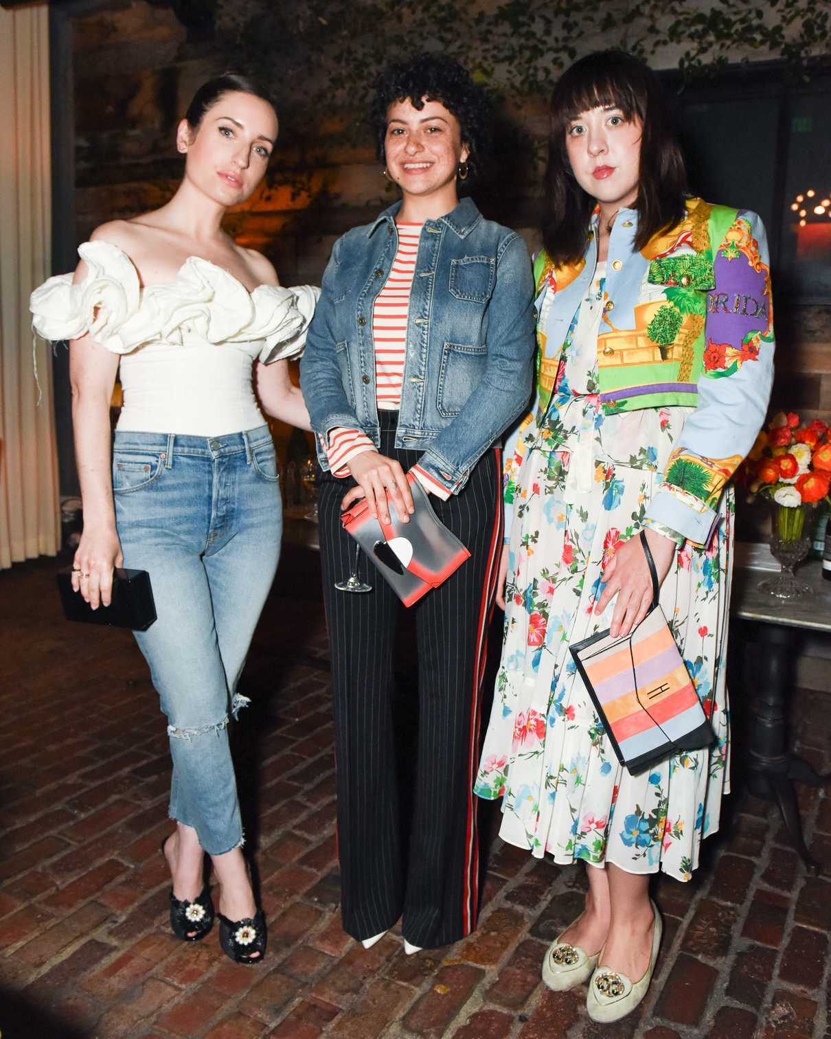 Zoe Lister-Jones at the Sally Singer and Lisa Love Host Denim Dinner at the Gjelina in Los Angeles 04/05/2017-3