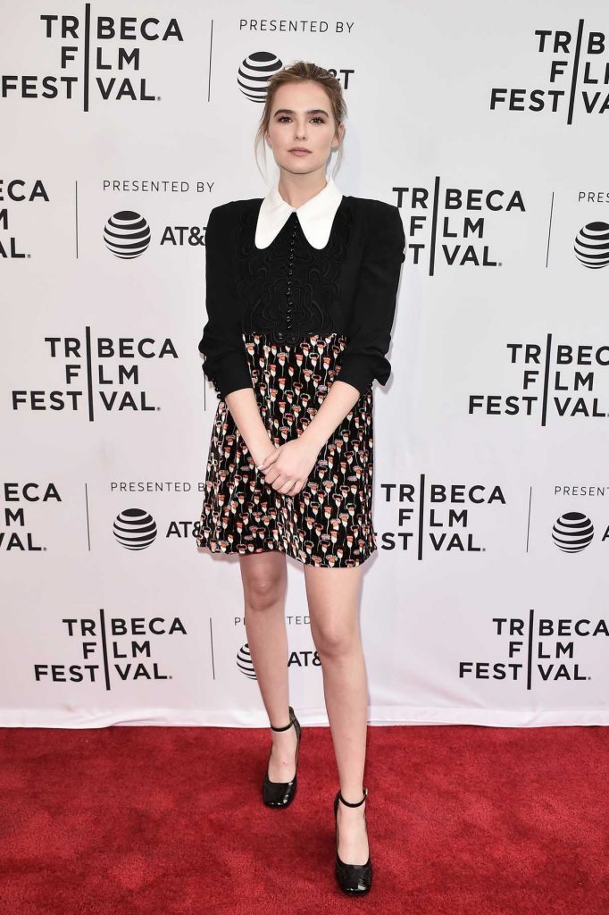 Zoey Deutch at the Flower Screening During the Tribeca Film Festival in New York 04/20/2017-1