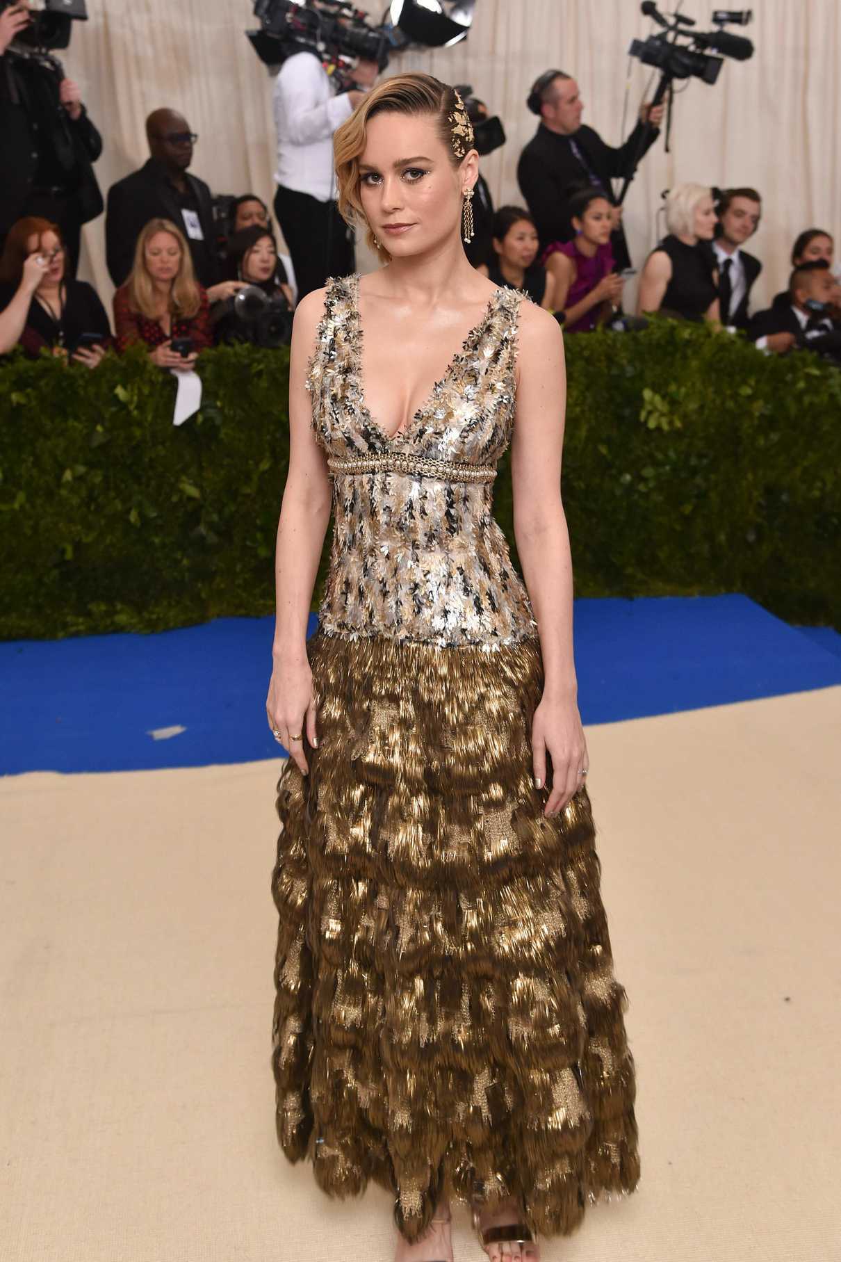 Brie Larson at the 2017 Met Gala at The Metropolitan Museum of Art in New York 05/01/2017-2