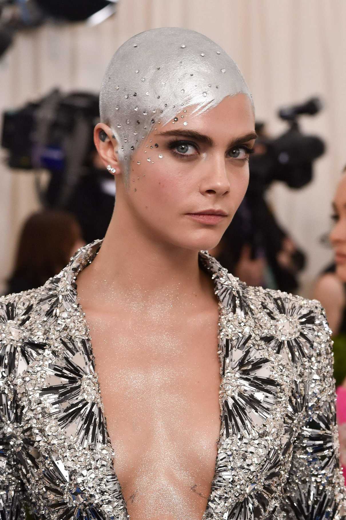 Cara Delevingne at the 2017 Met Gala at The Metropolitan Museum of Art in New York 05/01/2017-5