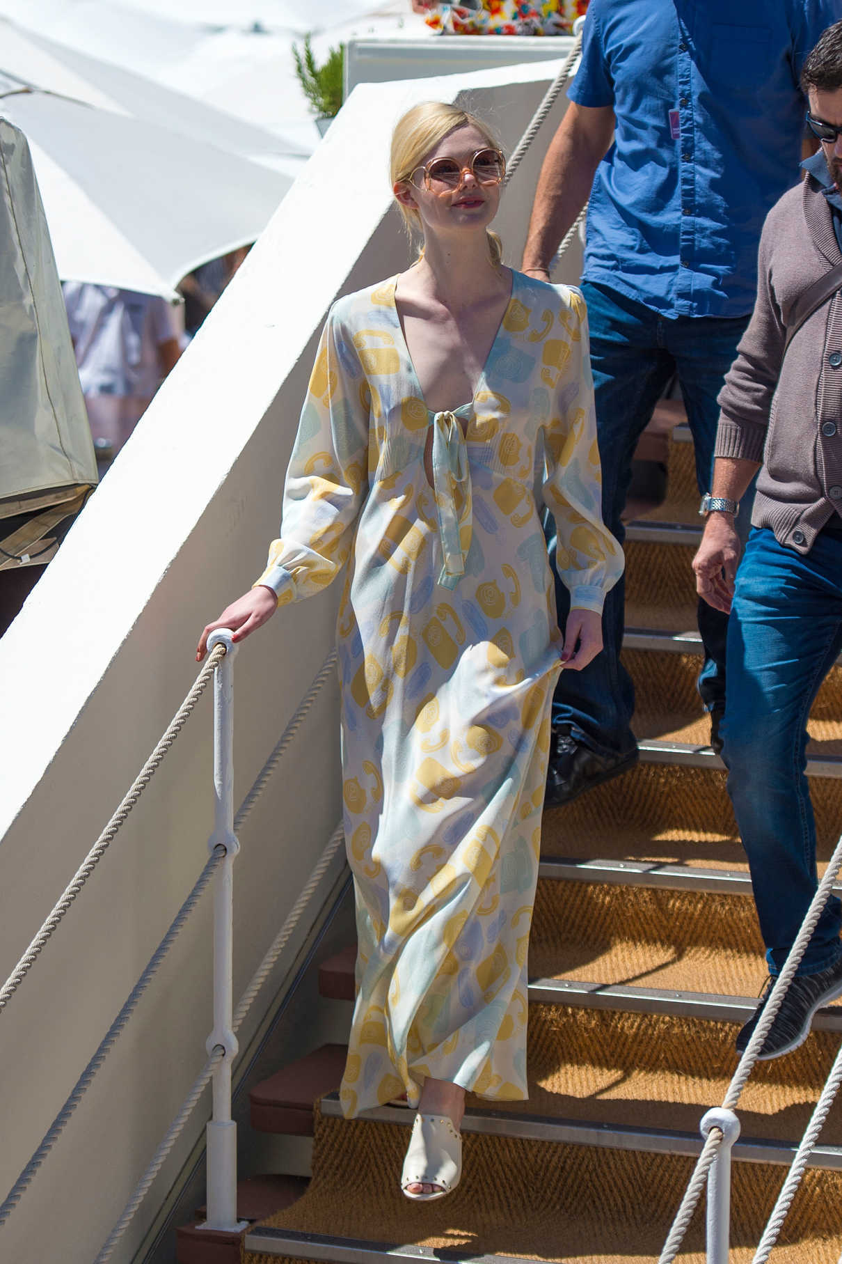 Elle Fanning Was Seen Out in Cannes During the 70th Cannes Film Festival 05/19/2017-2