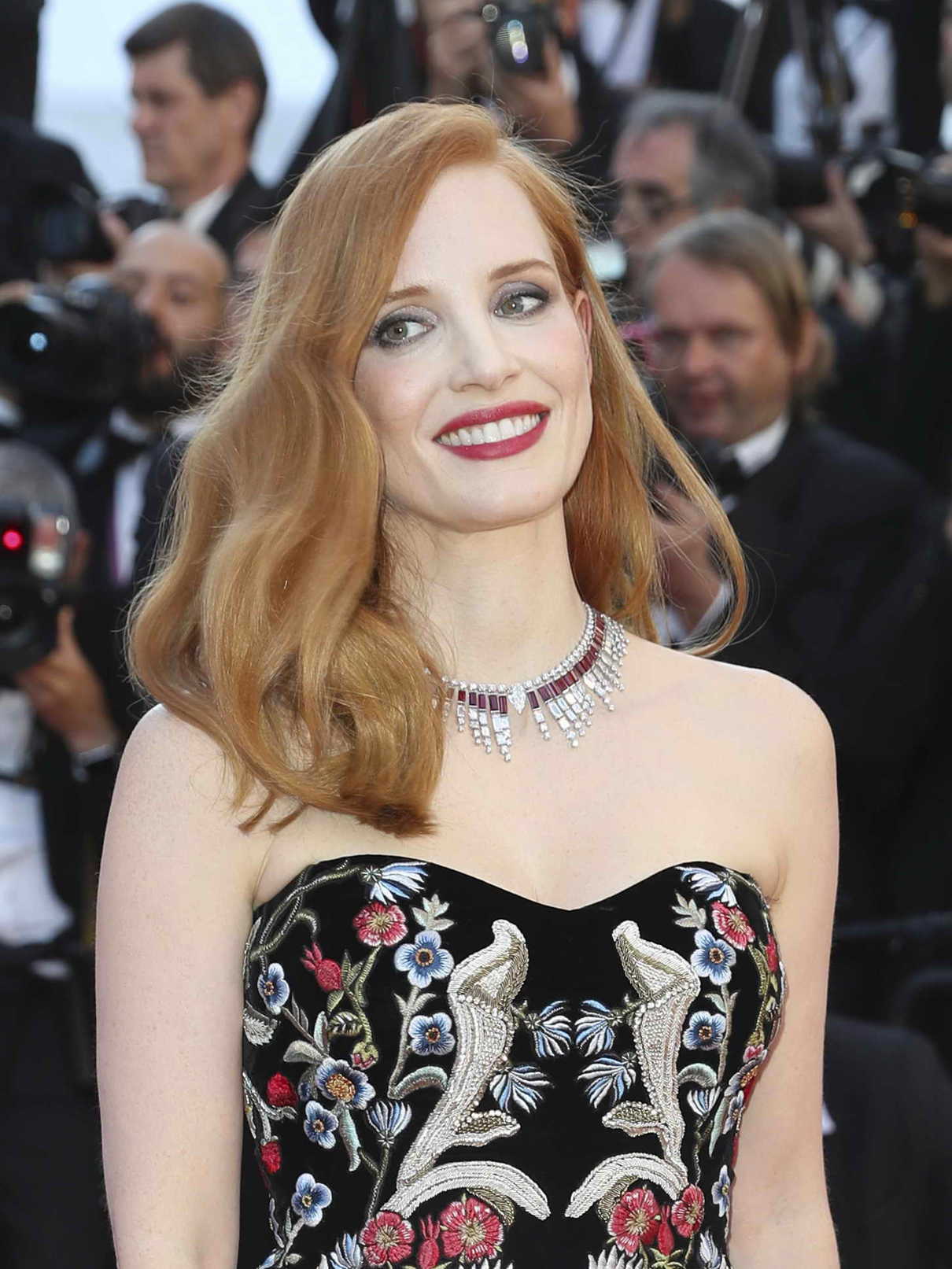 Jessica Chastain at the 70th Cannes Film Festival Opening Ceremony in France 05/17/2017-5