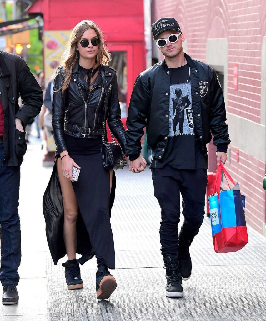 Josephine Skriver Was Seen Out in NYC With Her Boyfriend Alexander Deleon 05/13/2017-1