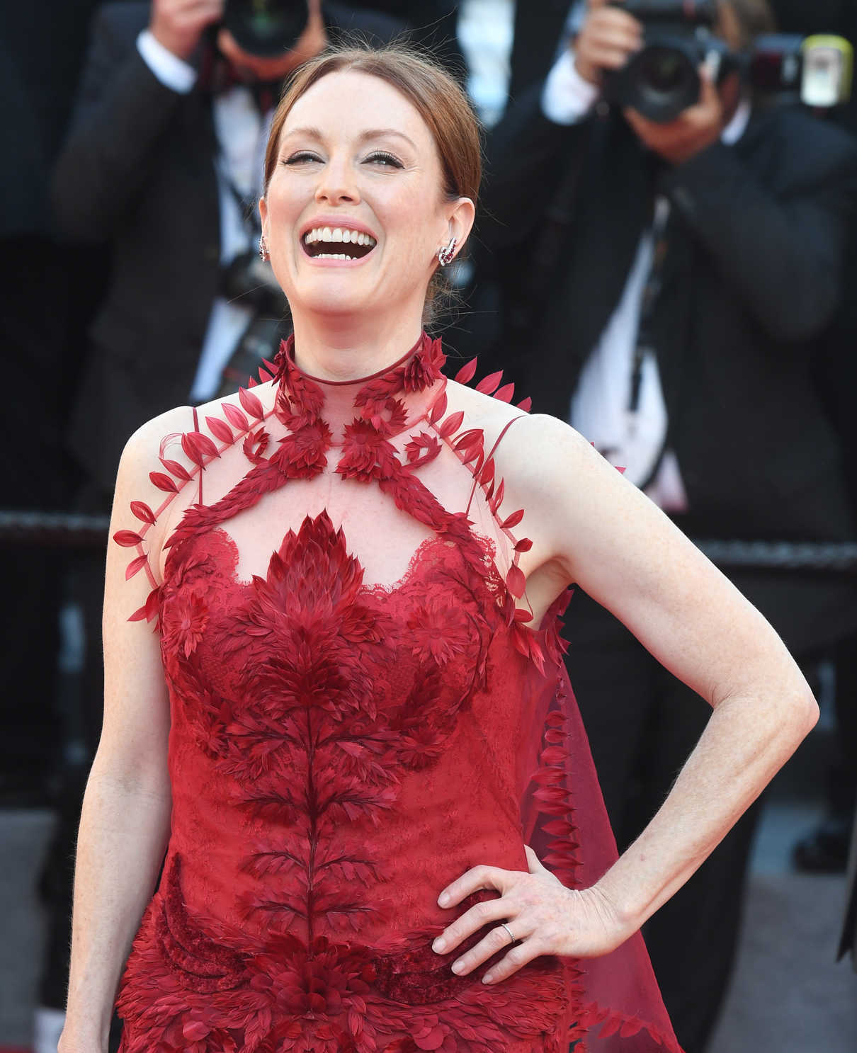 Julianne Moore at the 70th Cannes Film Festival Opening Ceremony in France 05/17/2017-2