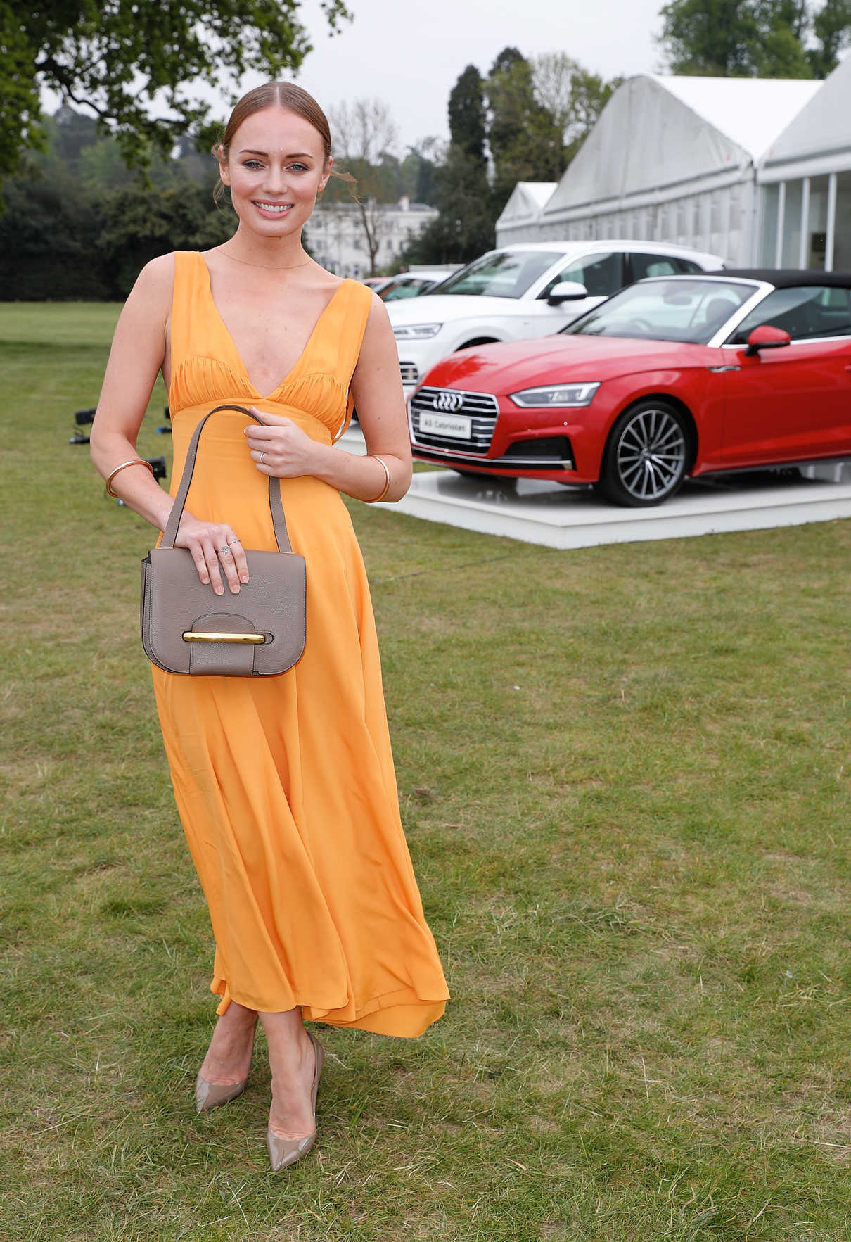 Laura Haddock at Audi Polo Challenge in Ascot 05/06/2017-2