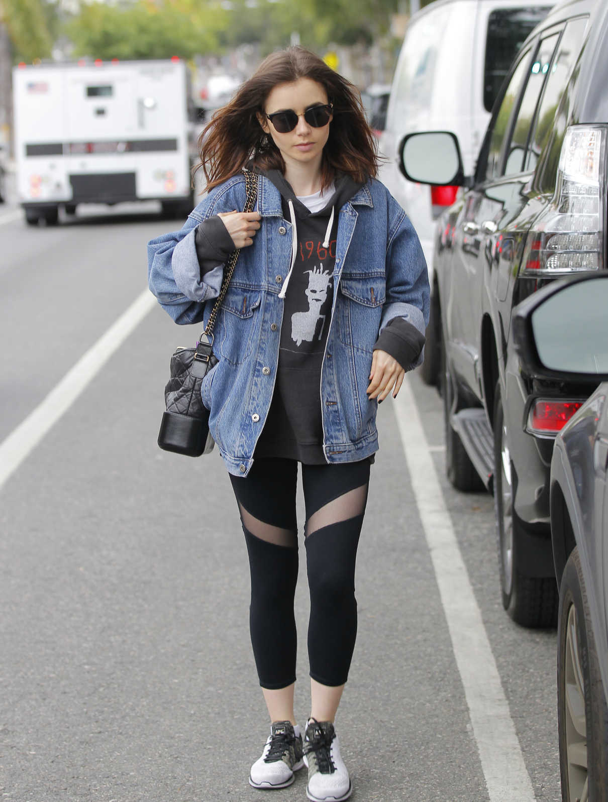 Lily Collins Leaves Her Workout Session in Beverly Hills 05/10/2017-4