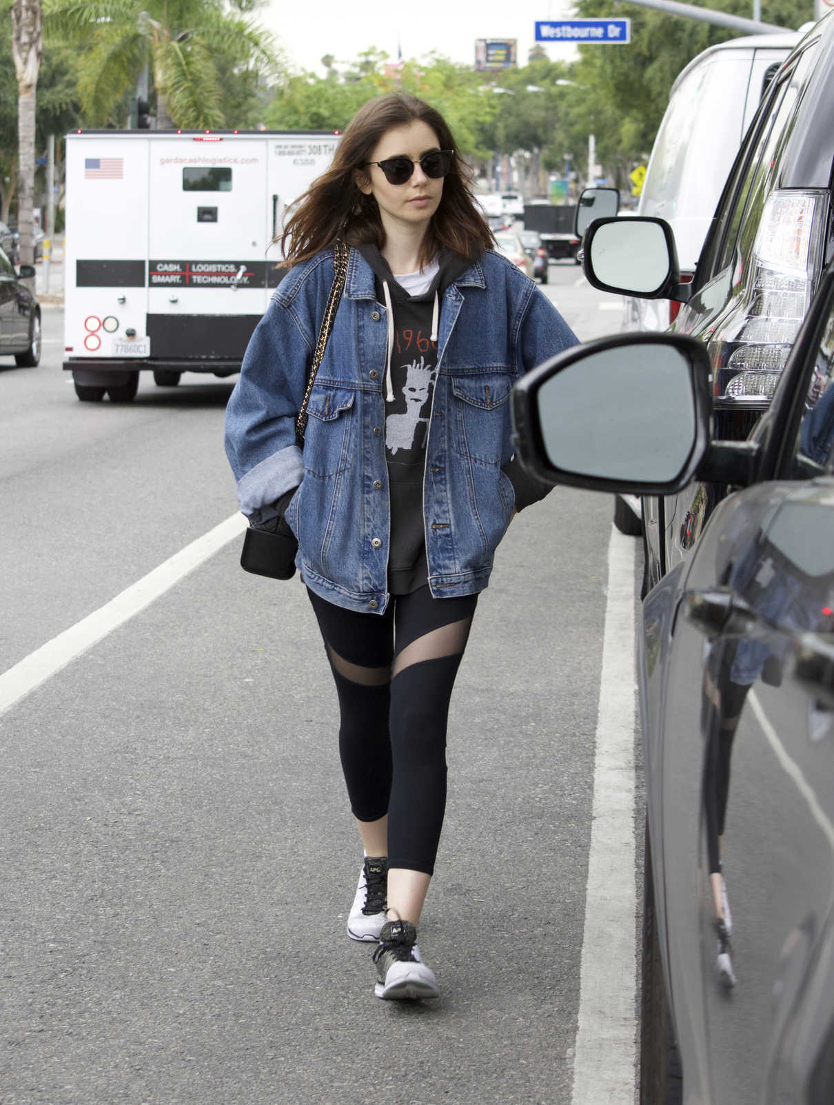 Lily Collins Leaves Her Workout Session in Beverly Hills 05/10/2017-5