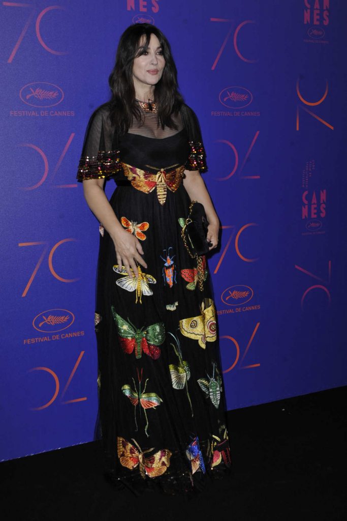 Monica Bellucci at the 70th Anniversary Dinner During the 70th Cannes Film Festival 05/23/2017-1