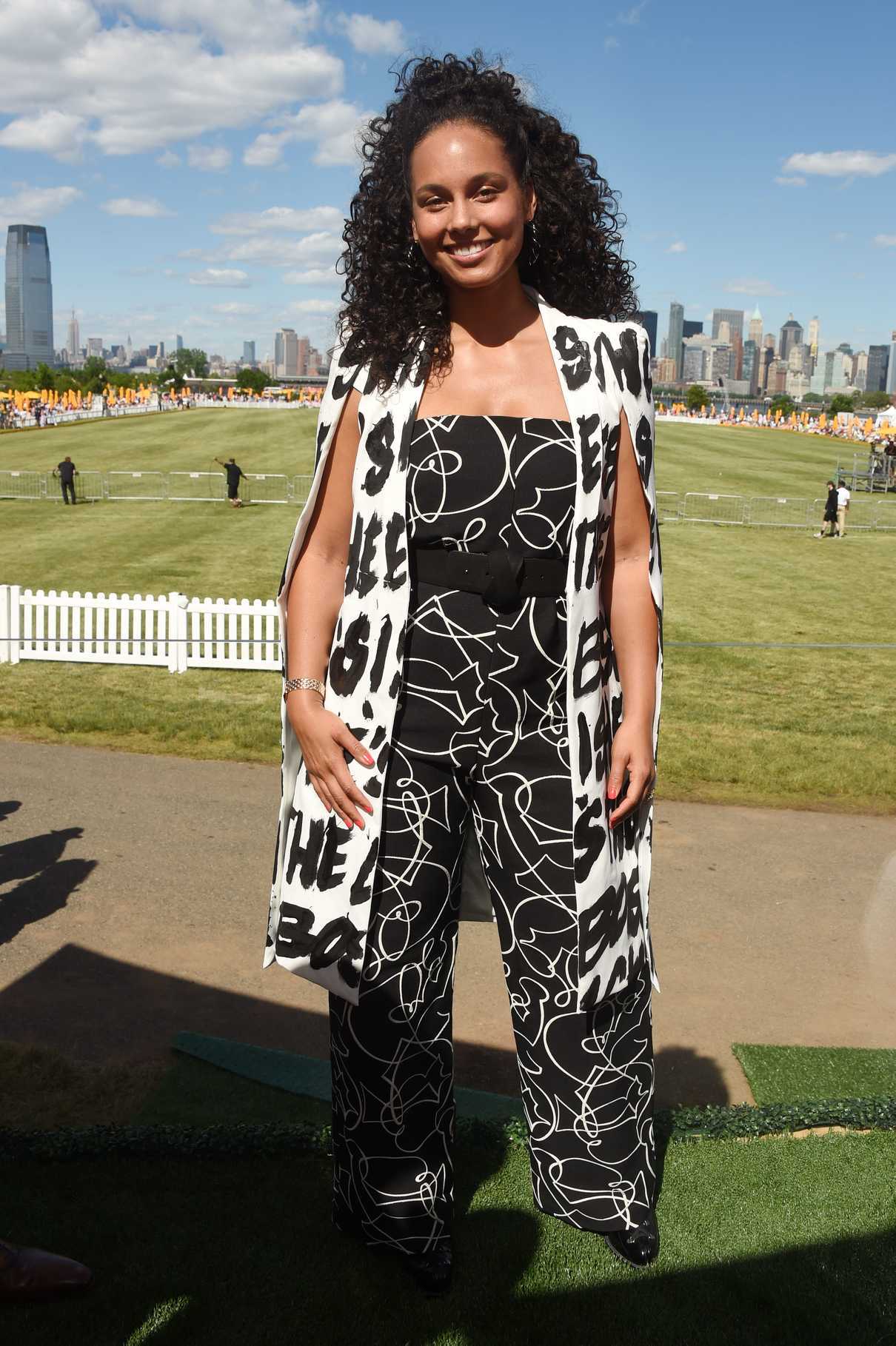 Alicia Keys at the Veuve Cliquot Polo Classic in Jersey City 06/03/2017-2