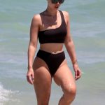Bianca Elouise in Bikini at the Beach in Miami 06/26/2017