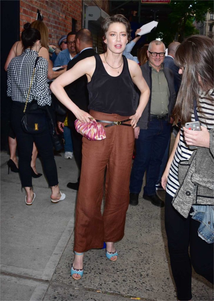 Carrie Coon Arrives at The Leftovers Screening in New York City 06/01/2017-1