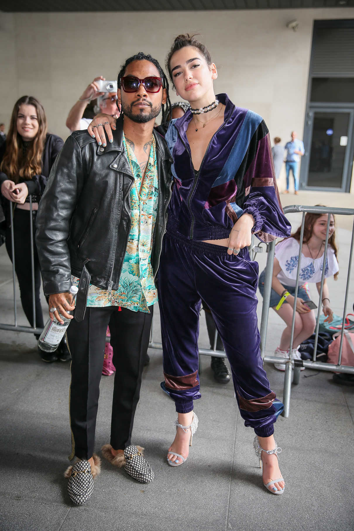 Dua Lipa Arrives at BBC Radio One Studios in London 06/02/2017-3