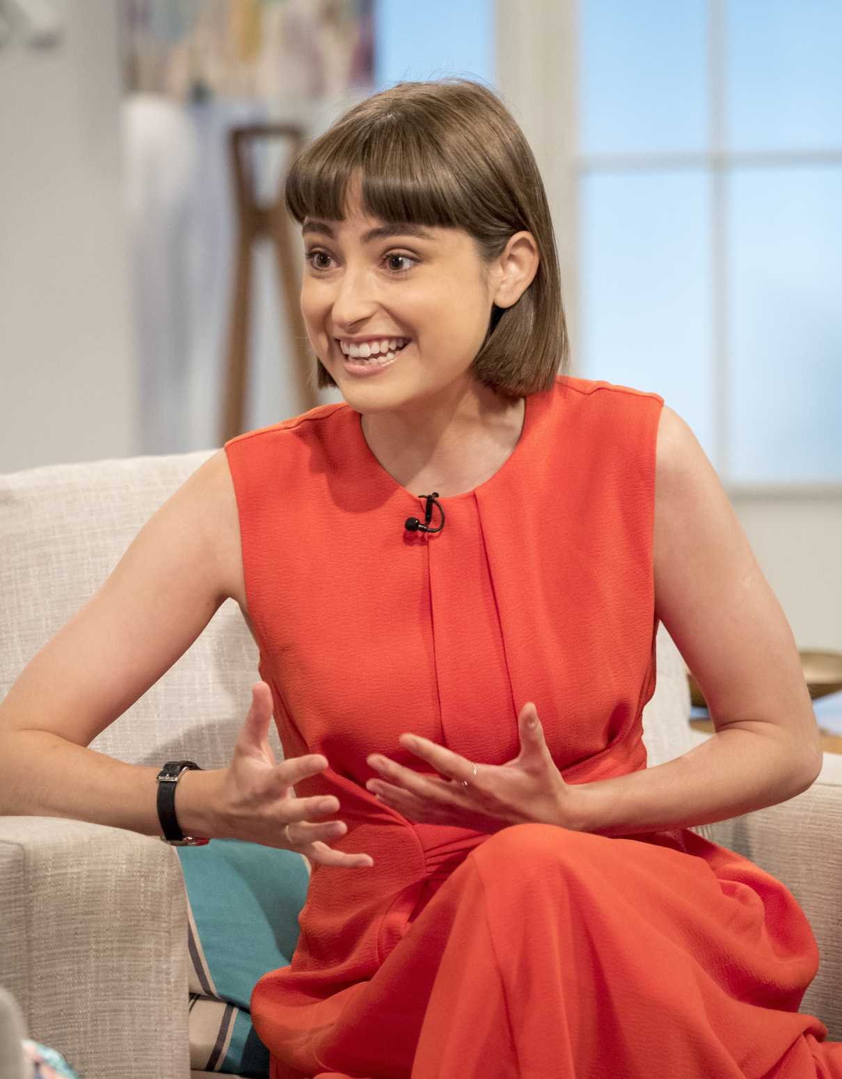 Ellise Chappell at the Lorraine TV Show in London 06/23/2017-4