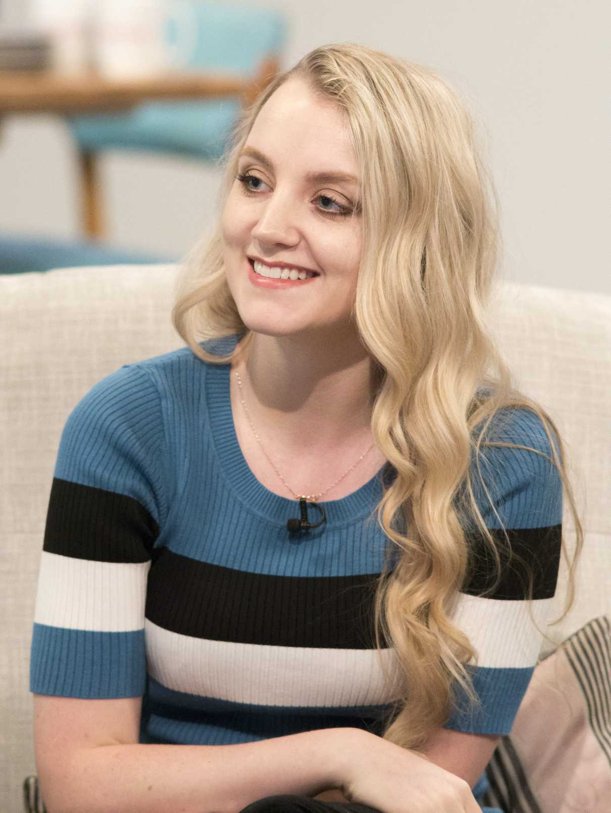 Evanna Lynch on Lorraine TV Show in London 06/26/2017-3