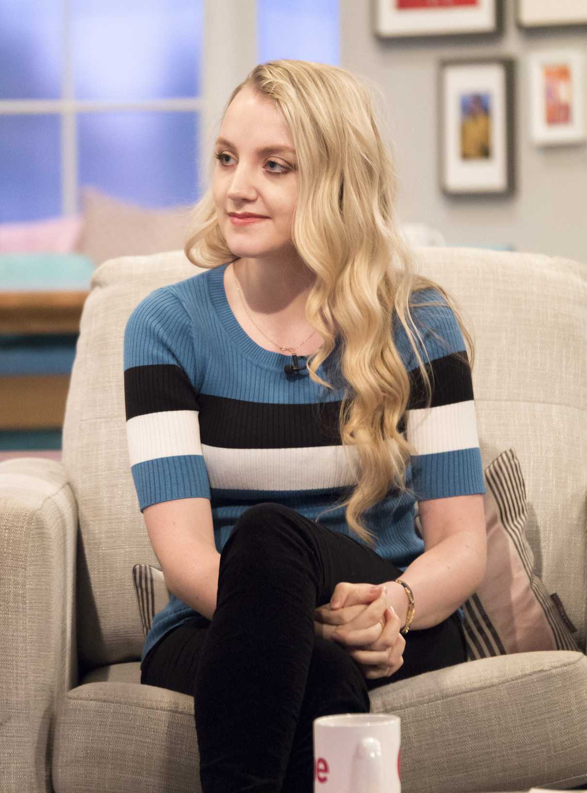 Evanna Lynch on Lorraine TV Show in London 06/26/2017-5