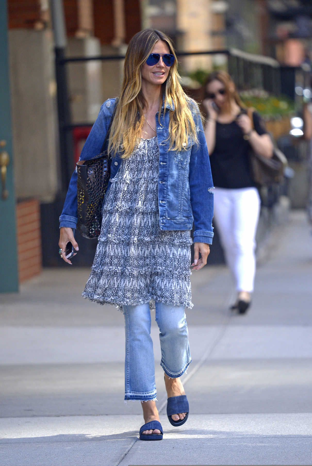 Heidi Klum Was Seen Out in New York City 06/09/2017-2