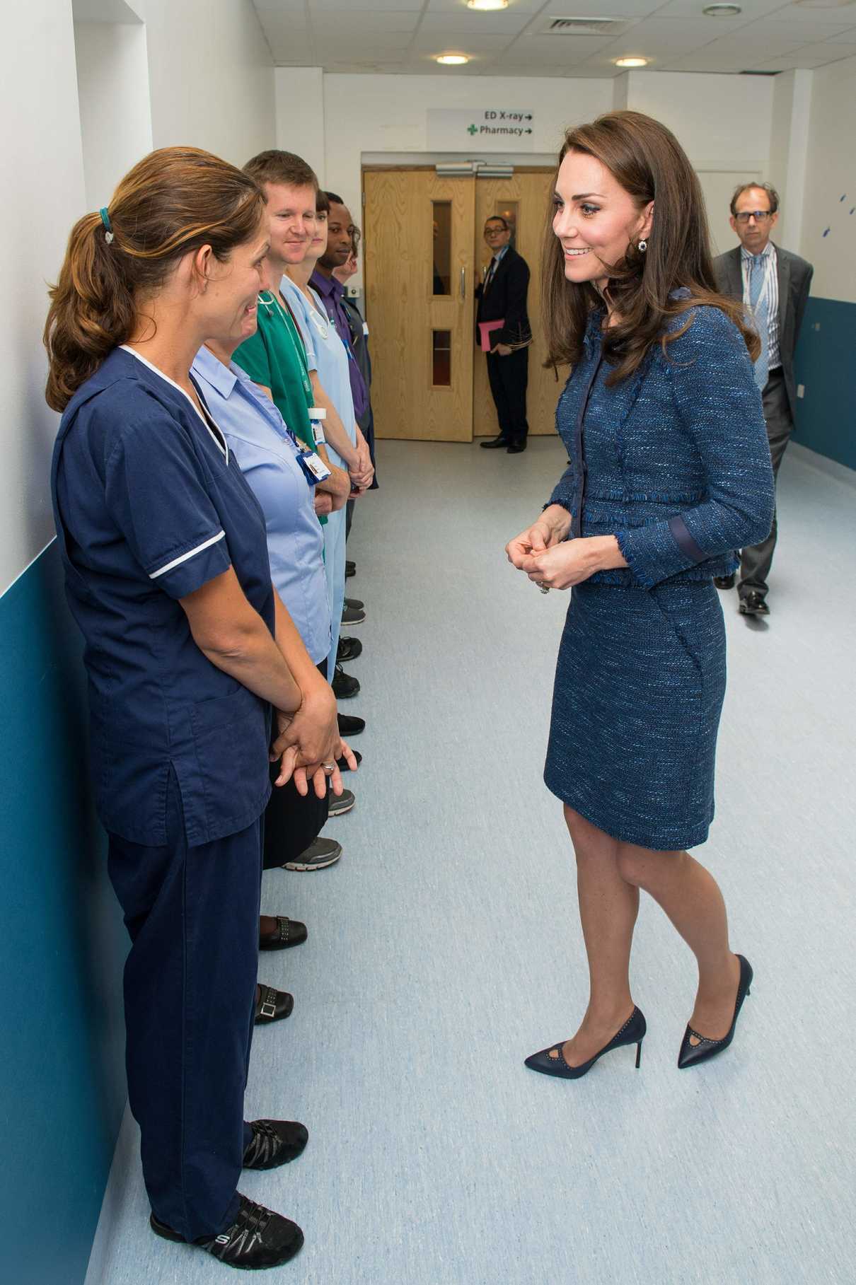 Kate Middleton Visits the Kings College Hospital in London 06/12/2017-2