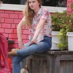 Angourie Rice on the Set of Every Day in Toronto 07/17/2017