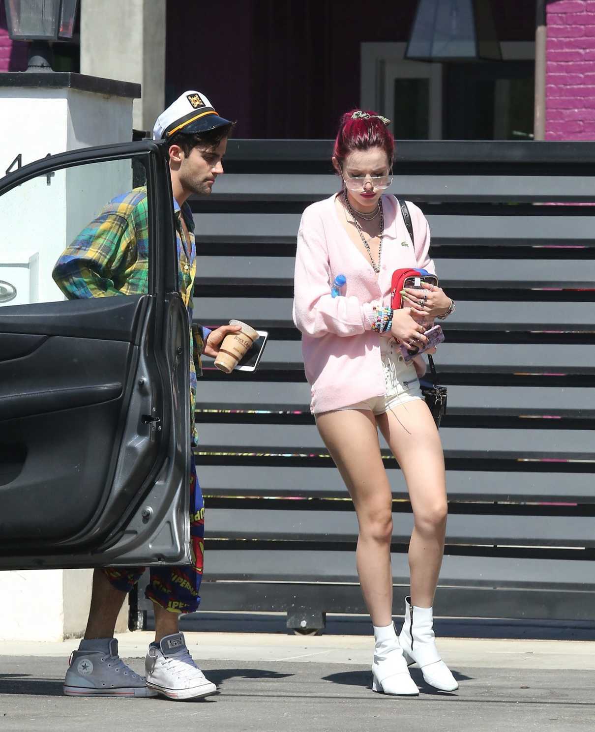 Bella Thorne Was Seen With Max Ehrich Out in LA 07/23/2017-3